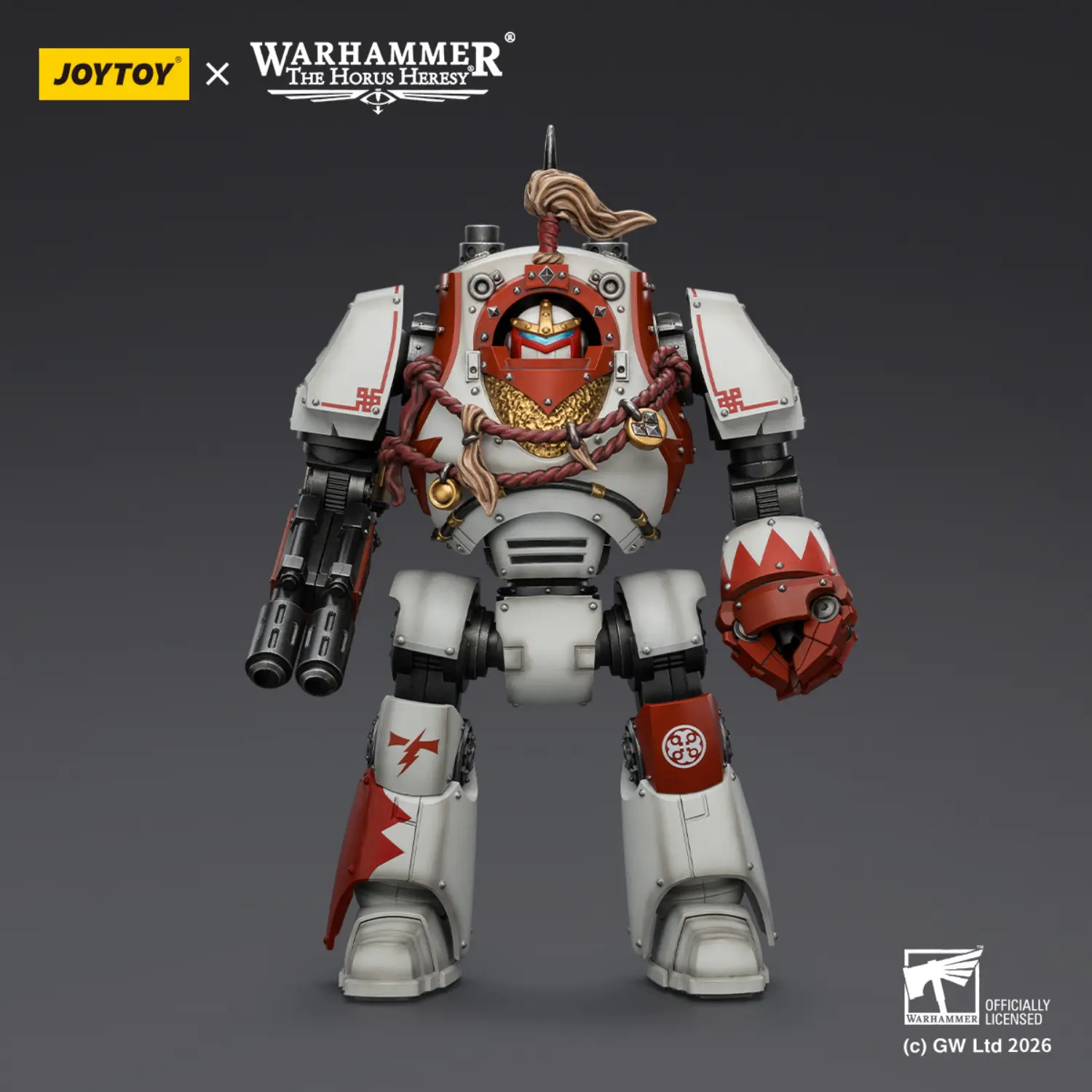 Action Figure - White Scars Contemptor Dreadnought 1 18 - JOTYOY Warhammer The Horus Heresy Action Figure White Scars Contemptor Dreadnought 1 18 Jotyoy Warhammer The Horus Heresy