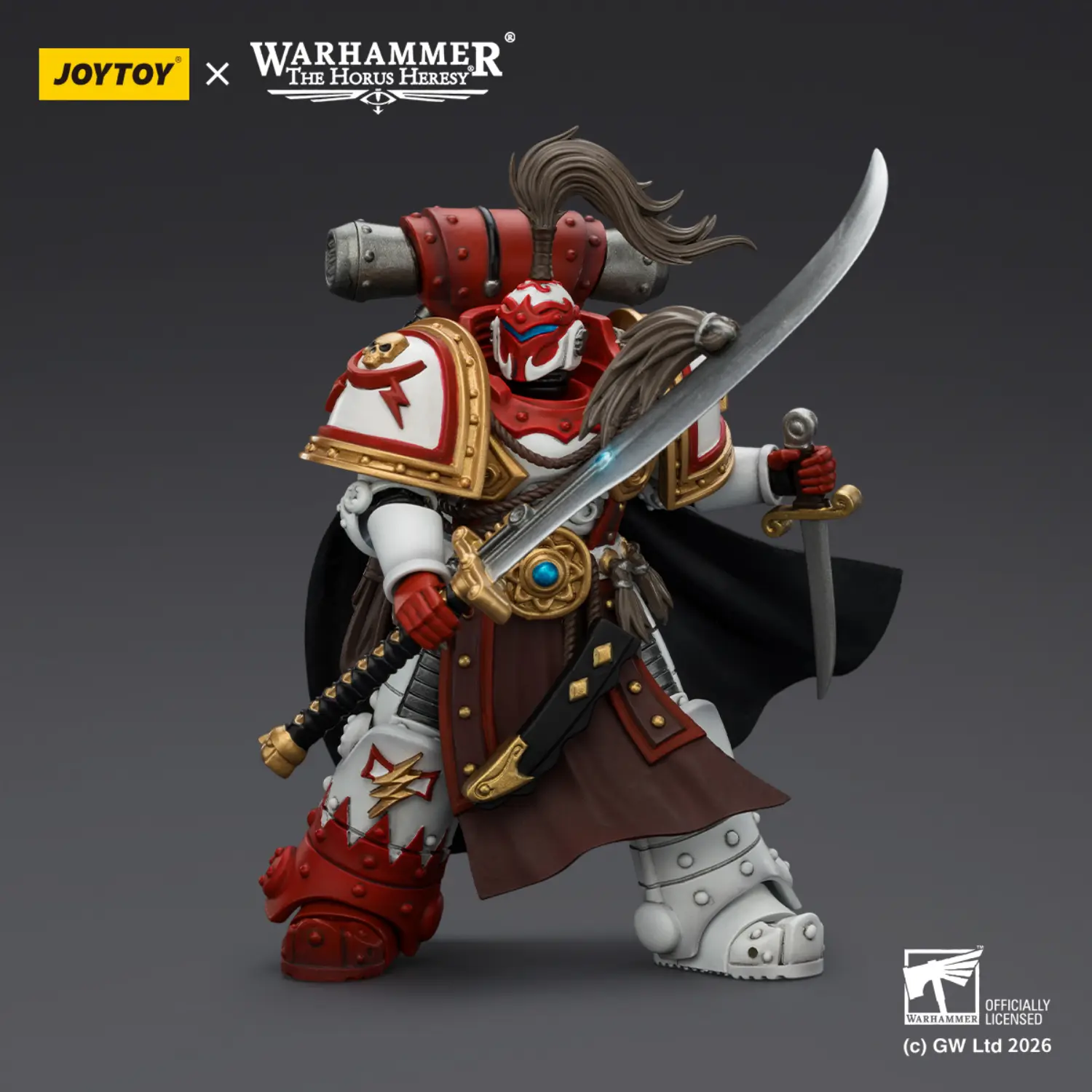 Action Figure - White Scars Hibou Khan 1 18 - JoyToy Warhammer The Horus Heresy 3 Action Figure White Scars Hibou Khan 1 18 Joytoy Warhammer The Horus Heresy 3