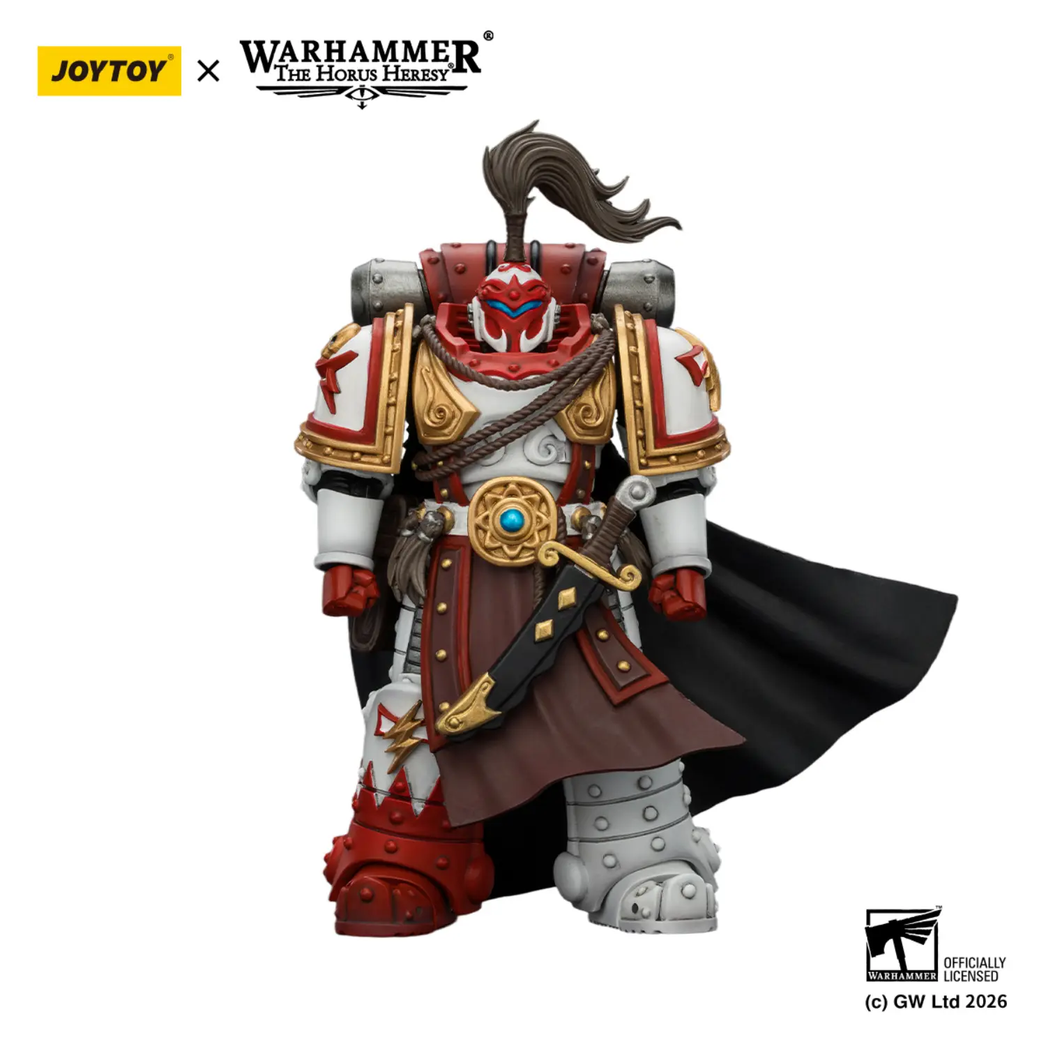 Action Figure - White Scars Hibou Khan 1 18 - JoyToy Warhammer The Horus Heresy in white background 1 Action Figure White Scars Hibou Khan 1 18 Joytoy Warhammer The Horus Heresy In White Background 1