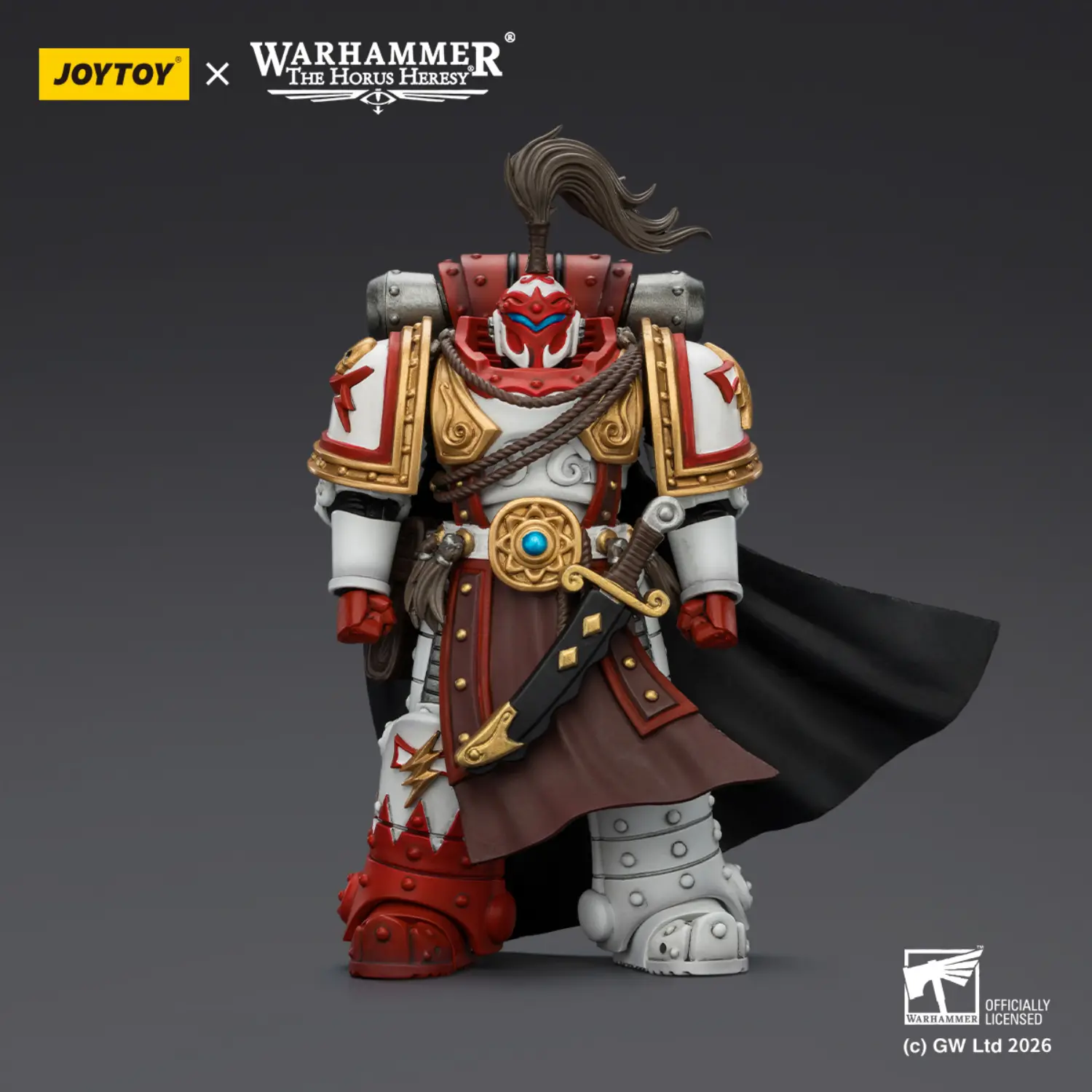 Action Figure - White Scars Hibou Khan 1 18 - JoyToy Warhammer The Horus Heresy Action Figure White Scars Hibou Khan 1 18 Joytoy Warhammer The Horus Heresy