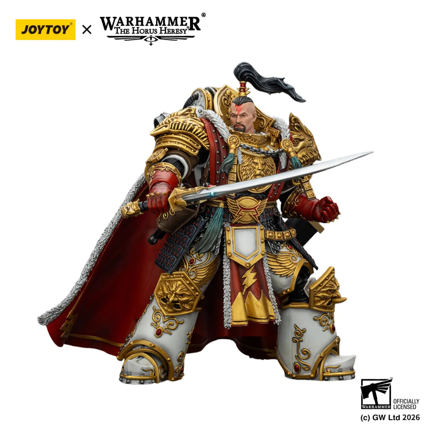 Action Figure - White Scars Jaghatai Khan, Primarch of the Vth Legion 1 18 - JOTYOY Warhammer The Horus Heresy in white background 3 Action Figure White Scars Jaghatai Khan, Primarch Of The Vth Legion 1 18 Jotyoy Warhammer The Horus Heresy In White Background 3