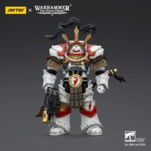 Action Figure White Scars Legion Praetor In Cataphractii Terminator Armour 1 18 Joytoy Warhammer 40k