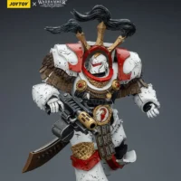 Action Figure - White Scars Legion Praetor in Cataphractii Terminator Armour 1 18 - JOYTOY Warhammer 40K rectangle image 6 Action Figure White Scars Legion Praetor In Cataphractii Terminator Armour 1 18 Joytoy Warhammer 40k Rectangle Image 6