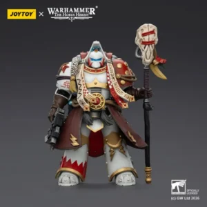 Action Figure White Scars Stormseer Consul With Force Staff And Bolt Pistol 1 18 Joytoy Warhammer 40k