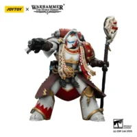 Action Figure - White Scars Stormseer Consul with Force Staff and Bolt Pistol 1 18 - JOYTOY Warhammer 40K in white background 3 Action Figure White Scars Stormseer Consul With Force Staff And Bolt Pistol 1 18 Joytoy Warhammer 40k In White Background 3