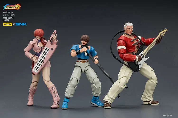 Action Figure – JOYTOY C.Y.S. Band Orochi Team KOF ’98 UM SNK 1 18 – The King of Fighters rectangle image 1 Action Figure – JOYTOY C.Y.S. Band Orochi Team KOF ’98 UM SNK 1 18 – The King of Fighters rectangle image 1