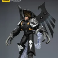 Action Figure – JoyToy Raven Guard Dark Fury, Chooser of the Slain with Raven’s Talon claws 1 18 – Warhammer The Horus Heresy on the base rectangle image
