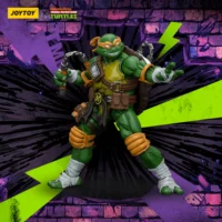 Action Figure – Michelangelo TMNT Nickelodeon 1 18 – JOYTOY Teenage Mutant Ninja Turtles in purple background Action Figure – Michelangelo TMNT Nickelodeon 1 18 – JOYTOY Teenage Mutant Ninja Turtles in purple background