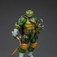 Action Figure – Michelangelo TMNT Nickelodeon 1 18 – JOYTOY Teenage Mutant Ninja Turtles rectangle image 2 Action Figure – Michelangelo TMNT Nickelodeon 1 18 – JOYTOY Teenage Mutant Ninja Turtles rectangle image 2