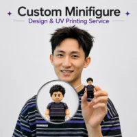 All-in-One Custom Minifigures Bundle | Hand-Drawn Design & 10 Printed Figures Production