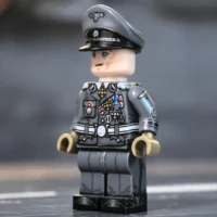 Minifigure - German SS-Standartenführer (Cinematic Inglourious Basterds Colonel) WWII (LEGO Compatible)