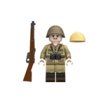 Minifigure - Royal Italian Army Infantry Rifleman (North Africa Tropical Variant) WWII