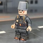 Minifigure - Serbian Army Infantryman (Grey Greatcoat Duty Variant & Šubara Hat) WWI