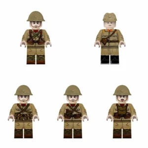 Minifigure – Imperial Japanese Army (IJA) Collection WWII (LEGO Compatible)