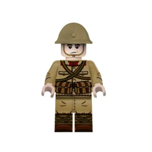 Minifigure – Imperial Japanese Army (IJA) Infantry Rifleman (Heavy Ammo Loadout) WWII (LEGO Compatible)