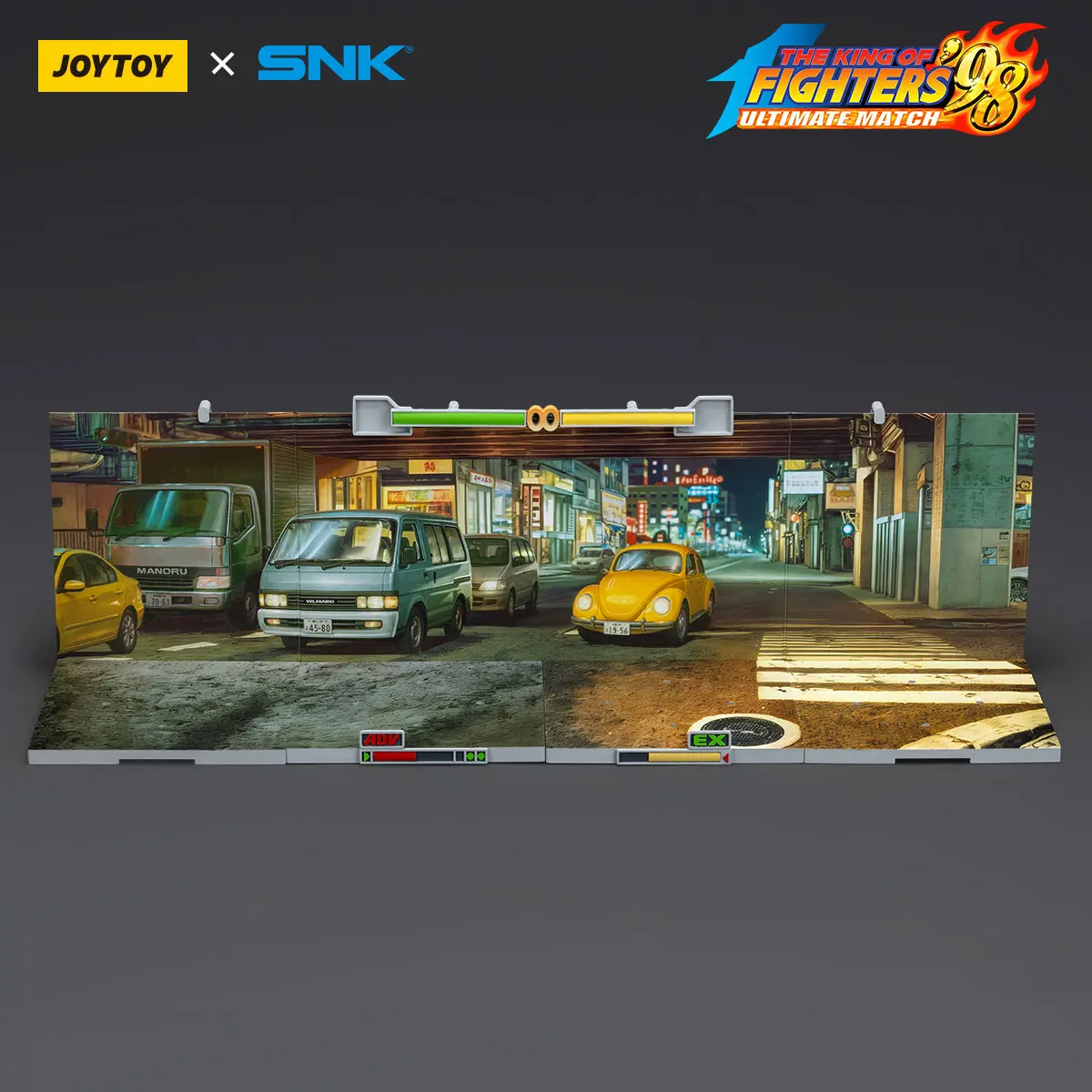 Stage Base - Japan Street KOF '98 UM SNK 1 18 - JOYTOY The King of Fighters Stage Base - Japan Street KOF '98 UM SNK 1 18 - JOYTOY The King of Fighters