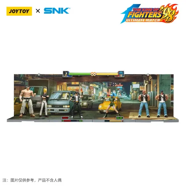 Stage Base - Japan Street KOF _98 UM SNK 1 18 - JOYTOY The King of Fighters in white background 4 Stage Base - Japan Street KOF _98 UM SNK 1 18 - JOYTOY The King of Fighters in white background 4