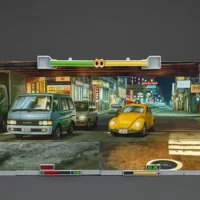 Stage Base - Japan Street KOF _98 UM SNK 1 18 - JOYTOY The King of Fighters rectangle image 1 Stage Base - Japan Street KOF _98 UM SNK 1 18 - JOYTOY The King of Fighters rectangle image 1