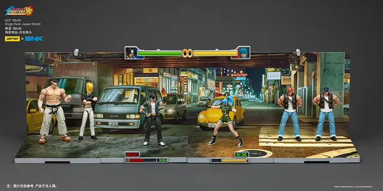 Stage Base - Japan Street KOF _98 UM SNK 1 18 - JOYTOY The King of Fighters rectangle image 3 Stage Base - Japan Street KOF _98 UM SNK 1 18 - JOYTOY The King of Fighters rectangle image 3
