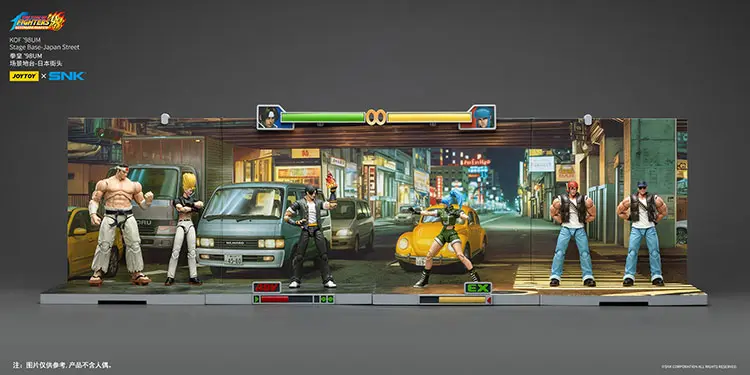 Stage Base - Japan Street KOF _98 UM SNK 1 18 - JOYTOY The King of Fighters rectangle image 4 Stage Base - Japan Street KOF _98 UM SNK 1 18 - JOYTOY The King of Fighters rectangle image 4