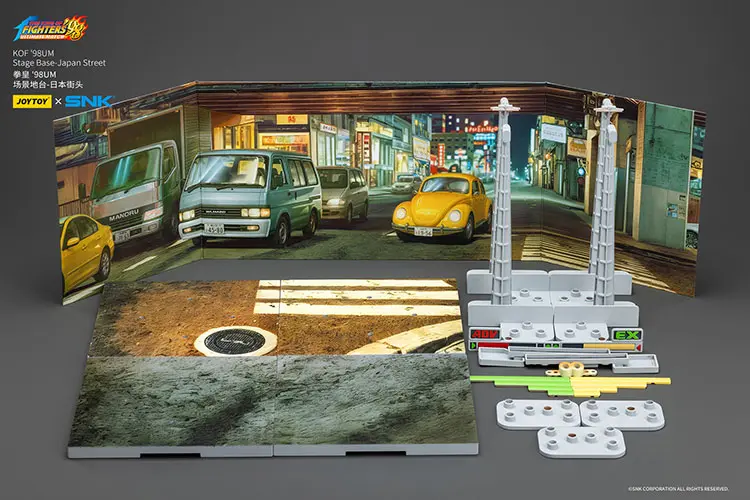 Stage Base - Japan Street KOF _98 UM SNK 1 18 - JOYTOY The King of Fighters rectangle image 5 Stage Base - Japan Street KOF _98 UM SNK 1 18 - JOYTOY The King of Fighters rectangle image 5
