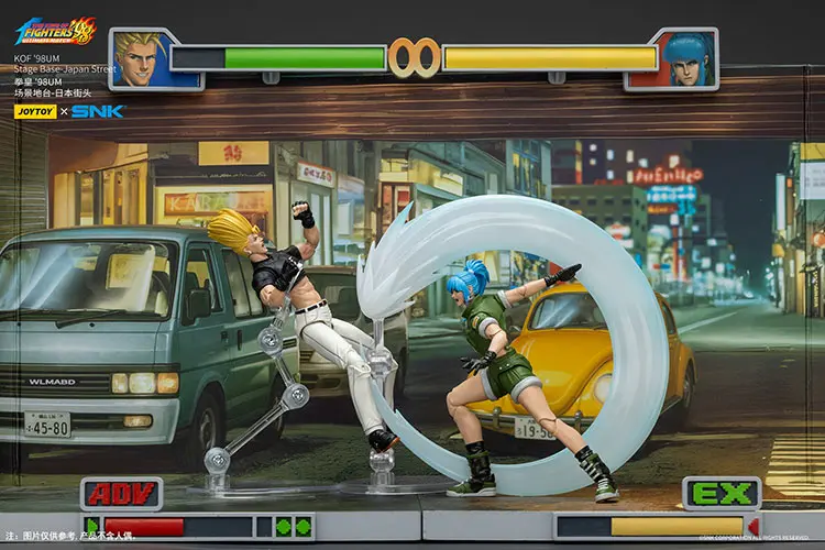 Stage Base - Japan Street KOF _98 UM SNK 1 18 - JOYTOY The King of Fighters rectangle image in the game 2 Stage Base - Japan Street KOF _98 UM SNK 1 18 - JOYTOY The King of Fighters rectangle image in the game 2