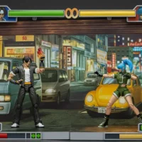 Stage Base - Japan Street KOF _98 UM SNK 1 18 - JOYTOY The King of Fighters rectangle image in the game Stage Base - Japan Street KOF _98 UM SNK 1 18 - JOYTOY The King of Fighters rectangle image in the game