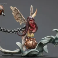 The Daemonic Attendants Of Action Figure Chaos Space Marines Death Guard Mortarion, Daemon Primarch Of Nurgle 1 18 Joytoy Warhammer 40k Rectangle Image 4