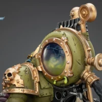 details of the Action Figure - JoyToy Death Guard Foul Blightspawn with Plague Sprayer 1 18 - Warhammer 40K rectangle image 2