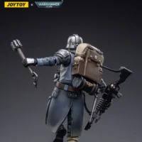 The Back Of Action Figure Astra Militarum Death Korps Of Krieg Veteran Squad Guardsman 1 18 Joytoy Warhammer 40k Rectangle Image