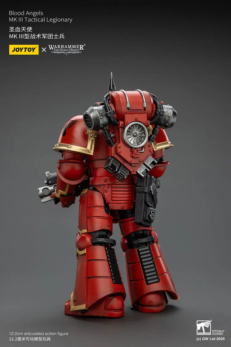 the back of Action Figure -Blood Angels MkIII Tactical Legionary 1 18 - JOTYOY Warhammer The Horus Heresy rectangle image The Back Of Action Figure Blood Angels Mkiii Tactical Legionary 1 18 Jotyoy Warhammer The Horus Heresy Rectangle Image