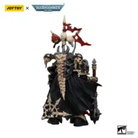 The Back Of Action Figure Chaos Space Marines Black Legion Chosen Champion With Bolter And Power Maul 1 18 Joytoy Warhammer 40k In White Background
