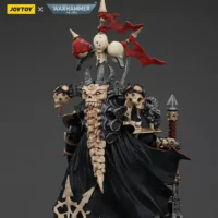The Back Of Action Figure Chaos Space Marines Black Legion Chosen Champion With Bolter And Power Maul 1 18 Joytoy Warhammer 40k Rectangle Image