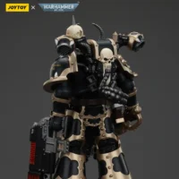 the back of Action Figure - Chaos Space Marines Black Legion Chosen with Combi-melta and Chainsword 1 18 - JOYTOY Warhammer 40K rectangle image The Back Of Action Figure Chaos Space Marines Black Legion Chosen With Combi Melta And Chainsword 1 18 Joytoy Warhammer 40k Rectangle Image