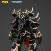 the back of Action Figure - Chaos Space Marines Black Legion Chosen with Lightning Claws 1 18 - JOYTOY Warhammer 40K rectangle image The Back Of Action Figure Chaos Space Marines Black Legion Chosen With Lightning Claws 1 18 Joytoy Warhammer 40k Rectangle Image