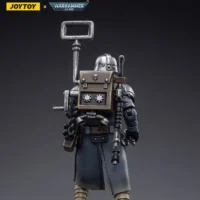 The Back Of Action Figure Communications Specialist Astra Militarum Death Korps Of Krieg Veteran Squad Guardsman 1 18 Joytoy Warhammer 40k Rectangle Image