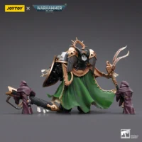 The Back Of Action Figure Dark Angels Primarch Lion El'jonson With Two Mysterious Watchers In The Dark 1 18 Joytoy Warhammer 40k