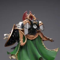 The Back Of Action Figure Dark Angels Primarch Lion El'jonson Without Two Mysterious Watchers In The Dark 1 18 Joytoy Warhammer 40k Rectangle Image 11