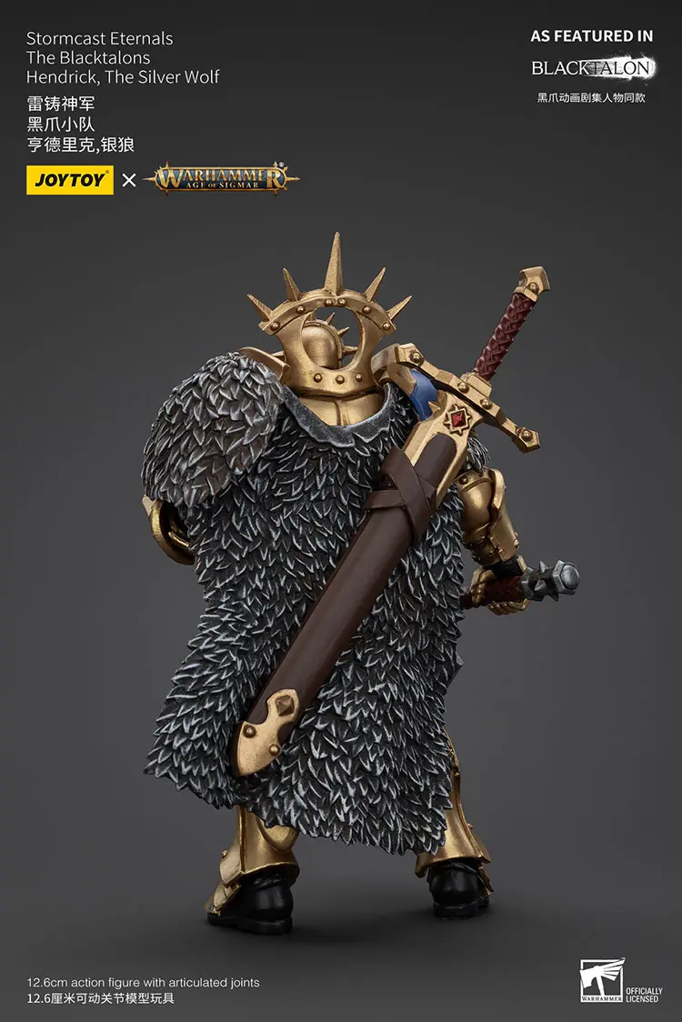 the back of Action Figure - Hendrick The Silver Wolf Stormcast Eternals The Blacktalons 1 18 - JOTYOY Warhammer Age of Sigmar rectangle image The Back Of Action Figure Hendrick The Silver Wolf Stormcast Eternals The Blacktalons 1 18 Jotyoy Warhammer Age Of Sigmar Rectangle Image
