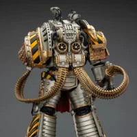The Back Of Action Figure Iron Warriors Perturabo, Primarch Of The Ivth Legion 1 18 Jotyoy Warhammer The Horus Heresy Rectangle Image
