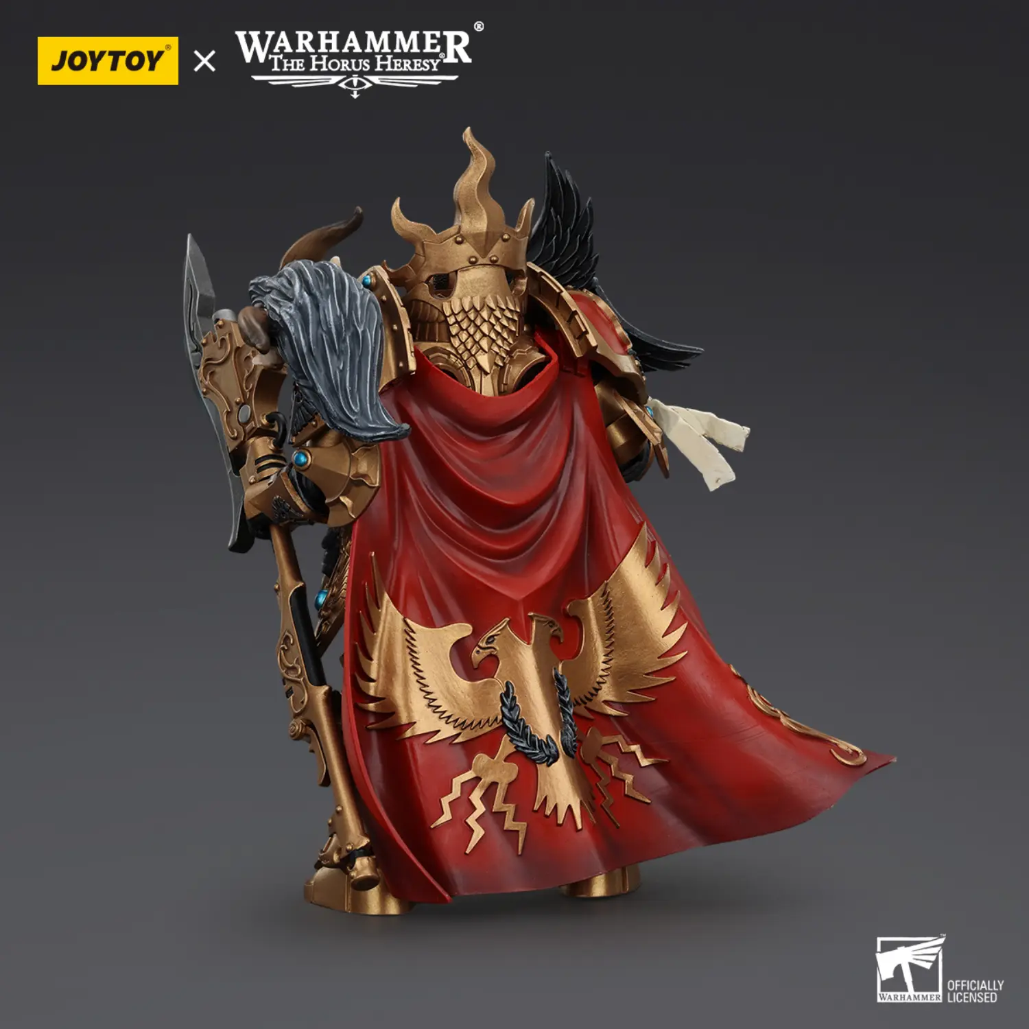 the back of Action Figure - Legio Custodes Constantin Valdor, Captain-General of the Legio Custodes 1 18 - JOTYOY Warhammer The Horus Heresy The Back Of Action Figure Legio Custodes Constantin Valdor, Captain General Of The Legio Custodes 1 18 Jotyoy Warhammer The Horus Heresy