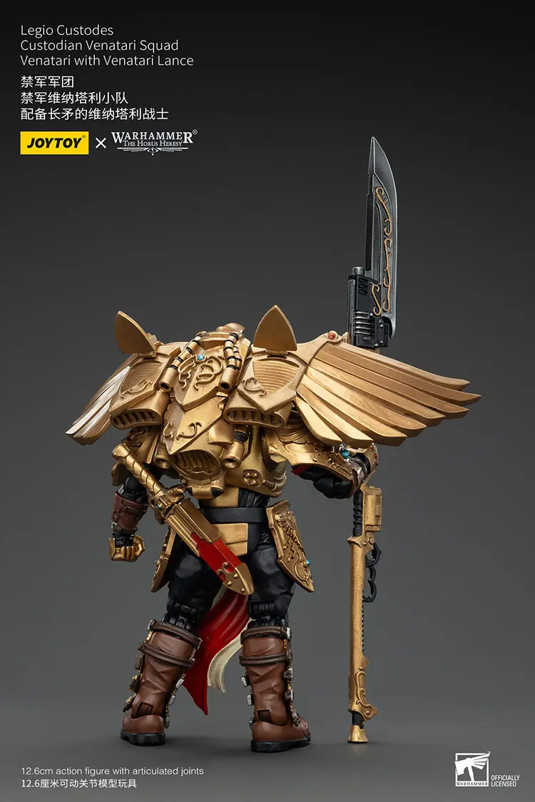 the back of Action Figure - Legio Custodes Custodian Venatari Squad Venatari with Venatari Lance 1 18 - JOTYOY Warhammer The Horus Heresy rectangle image The Back Of Action Figure Legio Custodes Custodian Venatari Squad Venatari With Venatari Lance 1 18 Jotyoy Warhammer The Horus Heresy Rectangle Image