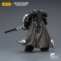 The Back Of Action Figure Raven Guard Mor Deythan With Nemesis Bolt Rifle 1 18 Jotyoy Warhammer The Horus Heresy
