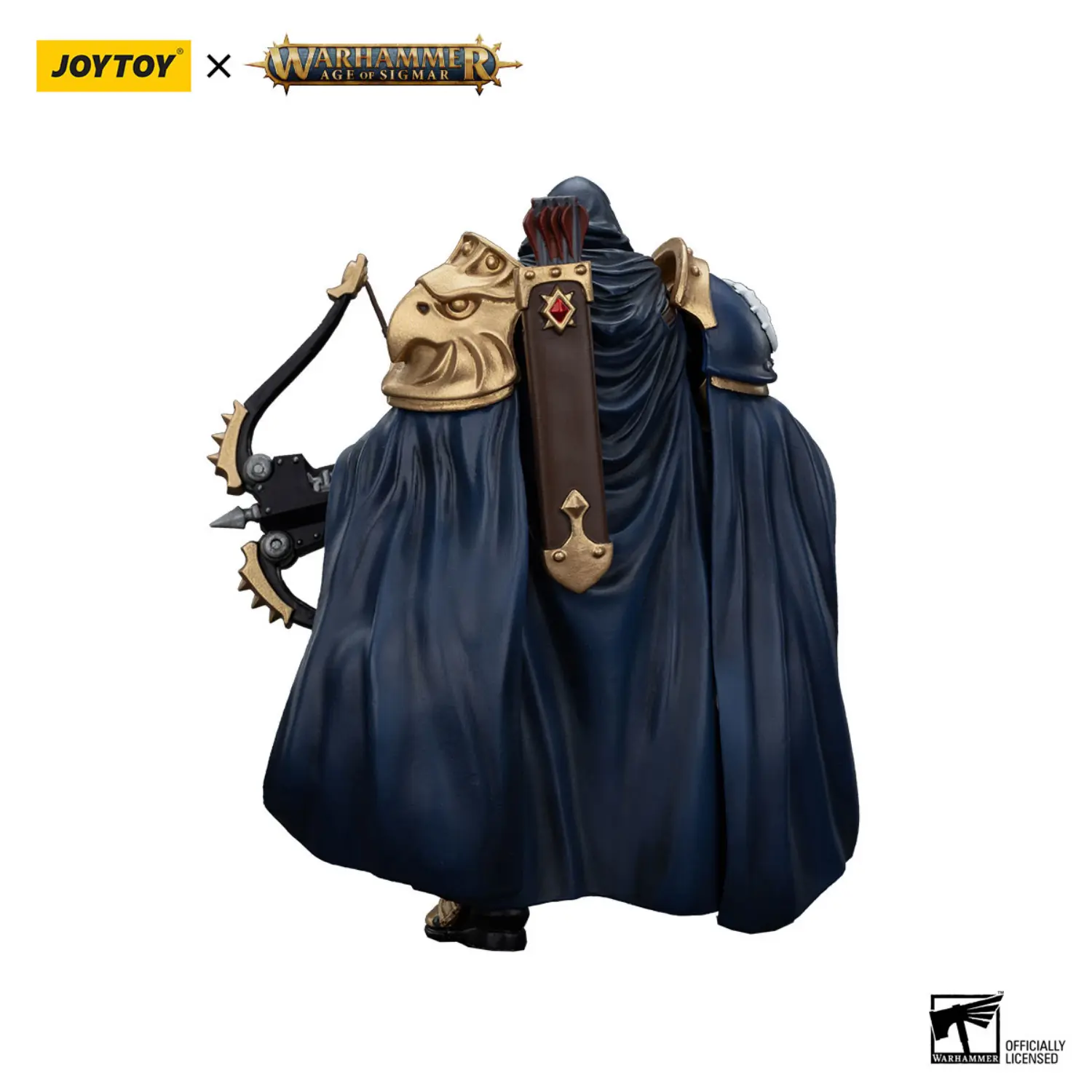 the back of Action Figure - Shakana Goldenblade and The Aetherwing Stormcast Eternals The Blacktalons 1 18 - JOTYOY Warhammer Age of Sigmar in whtie background The Back Of Action Figure Shakana Goldenblade And The Aetherwing Stormcast Eternals The Blacktalons 1 18 Jotyoy Warhammer Age Of Sigmar In Whtie Background