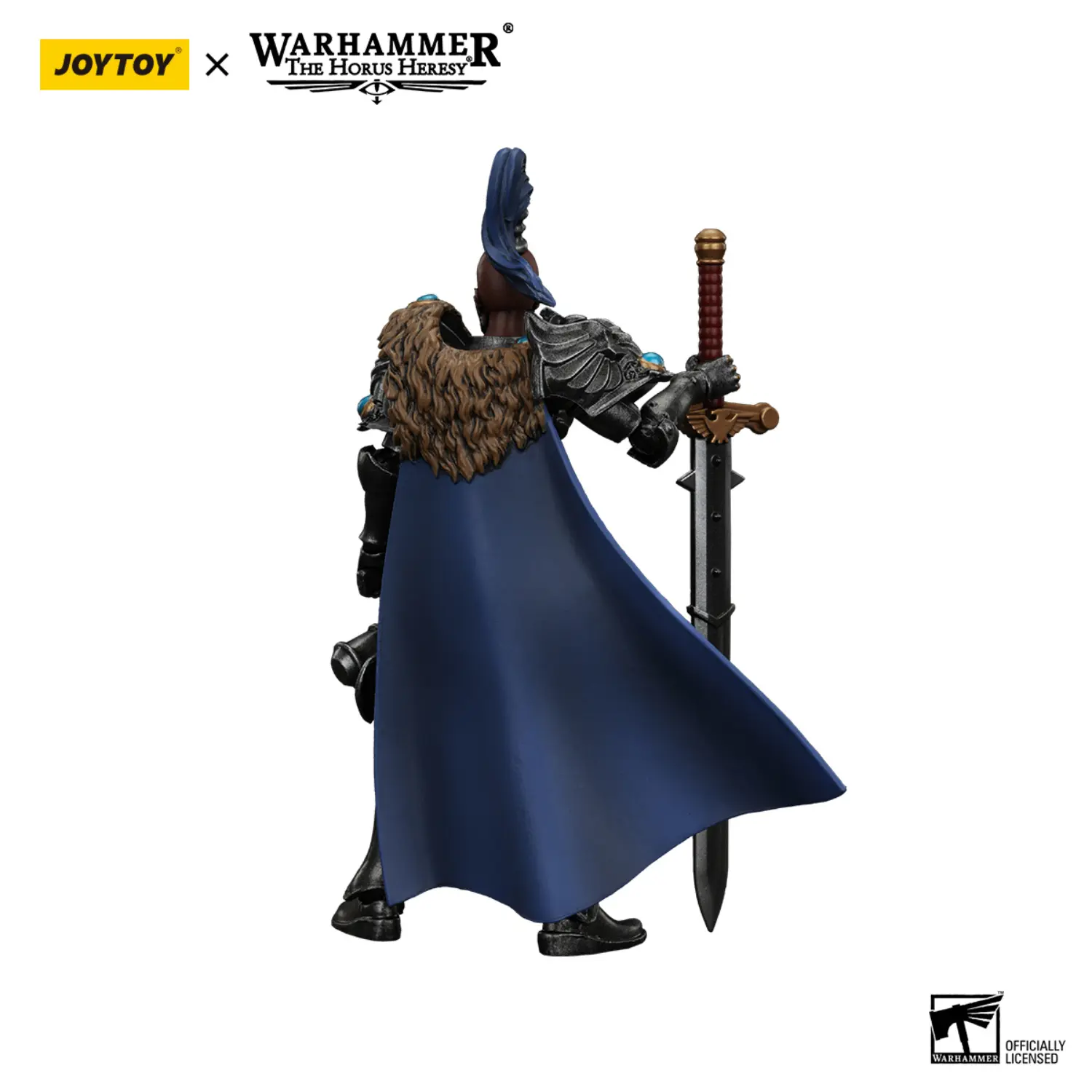 The Back Of Action Figure Sisters Of Silence Argent Lynx Vigilator 2 1 18 Jotyoy Warhammer The Horus Heresy In White Background