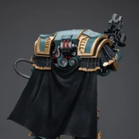The Back Of Action Figure Sons Of Horus Legion Praetor In Cataphractii Terminator Armour 1 18 Jotyoy Warhammer The Horus Heresy Rectangle Image