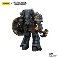 The Back Of Action Figure Space Wolves Grey Slayer 1 (grey Slayer Pack) 1 18 Jotyoy Warhammer The Horus Heresy In Whte Backgrond