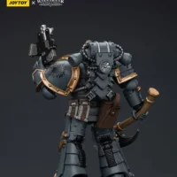 The Back Of Action Figure Space Wolves Grey Slayer 2 (grey Slayer Pack) 1 18 Jotyoy Warhammer The Horus Heresy Rectangle Image