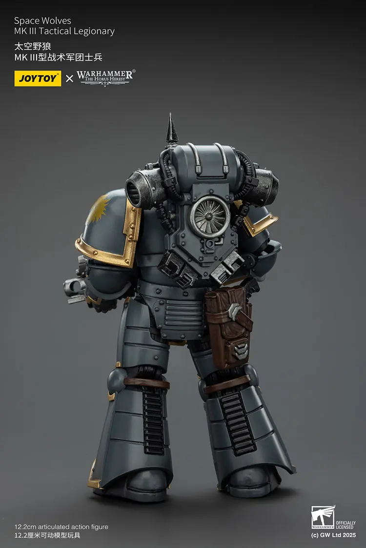 the back of Action Figure - Space Wolves MkIII Tactical Legionary 1 18 - JOTYOY Warhammer The Horus Heresy rectangle image The Back Of Action Figure Space Wolves Mkiii Tactical Legionary 1 18 Jotyoy Warhammer The Horus Heresy Rectangle Image