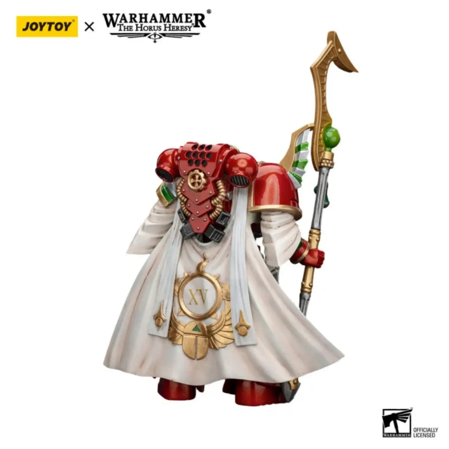 The Back Of Action Figure Thousand Sons Magistus Amon 1 18 Jotyoy Warhammer The Horus Heresy In White Background